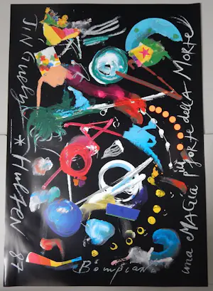 Jean Tinguely - Ausstellungsplakat Palazzo Grassi Venedig 1987 kopen? Bied vanaf 80!