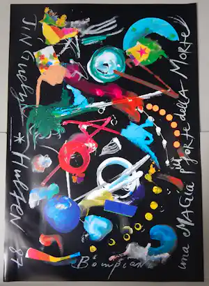 Jean Tinguely - Ausstellungsplakat Palazzo Grassi Venedig 1987 kopen? Bied vanaf 80!