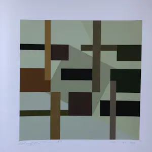 Don Satijn - Colourfields genummerde serie kopen? Bied vanaf 45!