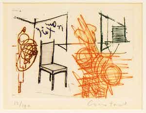 Constant - De stoel (The Chair), 1971 verkocht voor € 220!