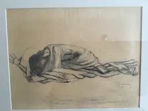 Albert Servaes - Christus in de hof van Olijven kopen? Bied vanaf 950!