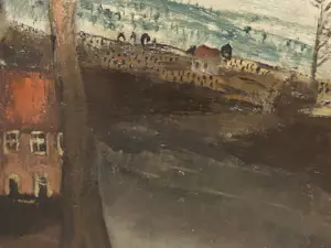 Albert Jozef Claeys - Landschap met huisjes kopen? Bied vanaf 215!