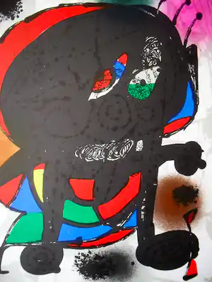 Joan Miro - origineel ||| verkocht voor € 60!