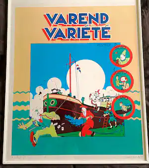Joost Swarte - Varend variété verkocht voor € 225!