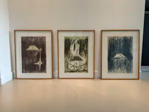 Frank van den Broeck - “Enveloppe” (1993) — drieluik lithografieën. kopen? Bied vanaf 150!