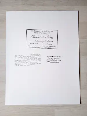 Andre De Dienes - Marilyn Monroe, 1949 - Auflage von 91 - drucksigniert kopen? Bied vanaf 500!