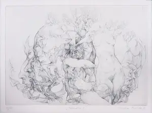 Christian Mischke - Ets, Melancolia II kopen? Bied vanaf 1!