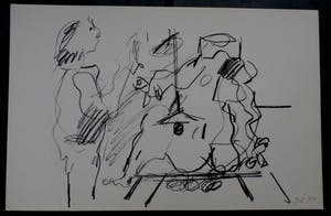 Jan Sierhuis - Litho: 1974 kopen? Bied vanaf 32!