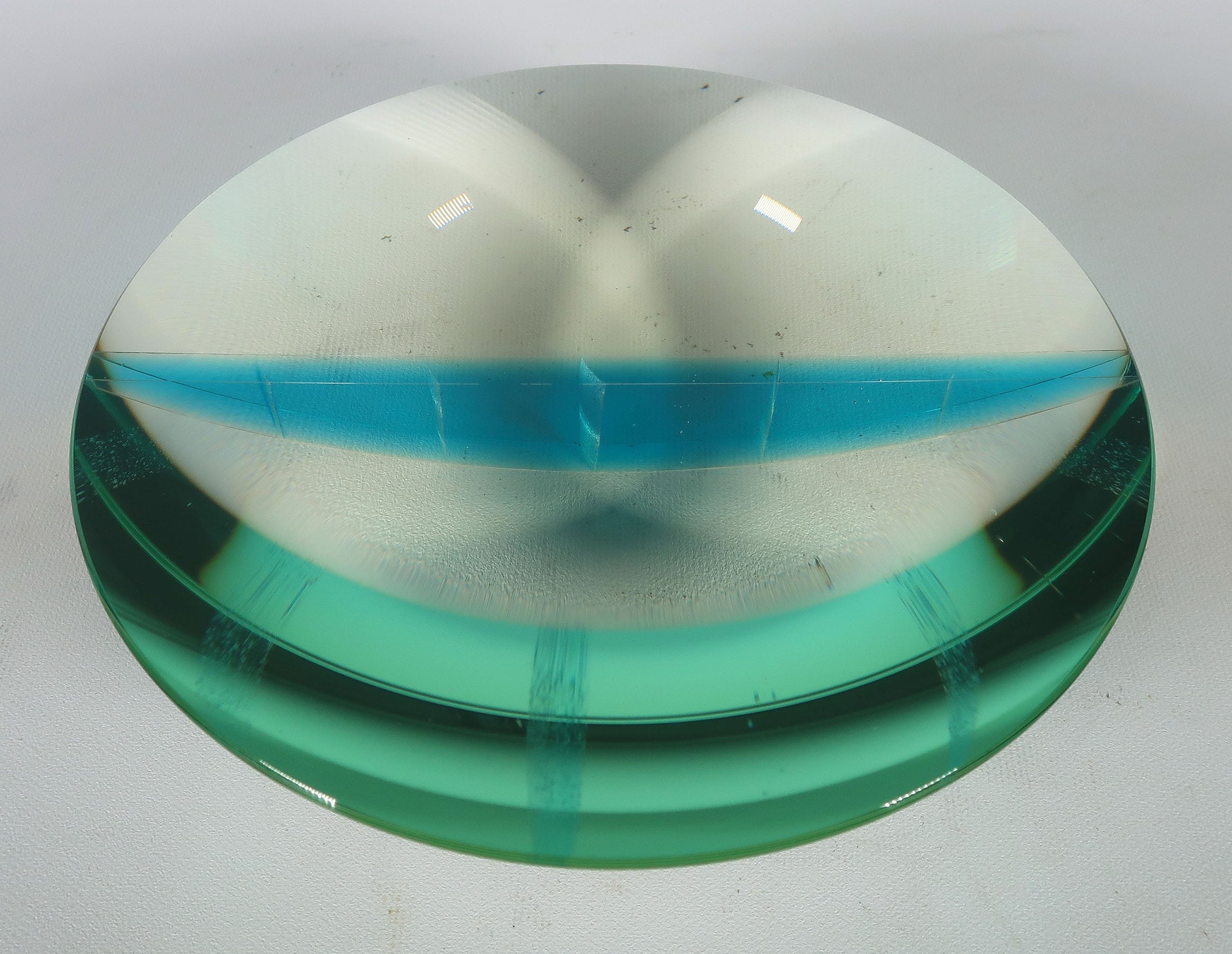 Oliver Lesso Oliver Lesso - Glas, unica Small Lake-Colour 1 Verkocht | Kunstveiling.be