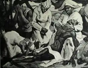 Armand Baag - Affiche , Expositie Surinaamse Galerie Amsterdam verkocht voor € 1!