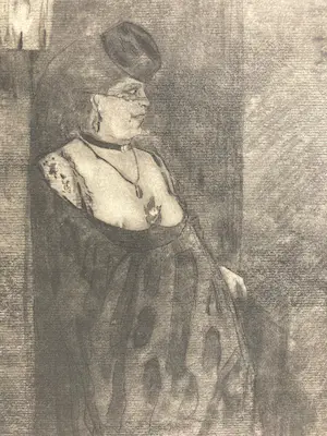 Felicien Rops - La Pierreuse (the Prostitute) kopen? Bied vanaf 49!