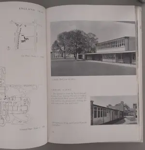 Charles Eyck - Ex Libris in antiquarisch boek Schoolbuildings (zeldzaam boek) kopen? Bied vanaf 35!