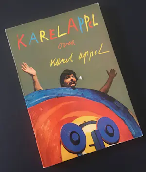 Karel Appel - Boek: Karel Appel over Karel Appel - 1971 (hand gesigneerd!) kopen? Bied vanaf 150!