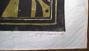 Ferenc Gogos - gesigneerde houtdruk kopen? Bied vanaf 65!