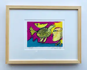 Corneille - Zonder titel - Ingelijst kopen? Bied vanaf 215!