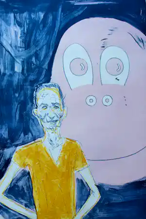 Daniel Richter - litho: portret of Jeff Koons - 2006 kopen? Bied vanaf 495!