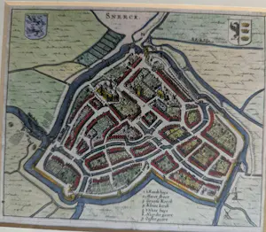 Willem Jansz. Blaeu - Stadsplattegrond Sneek kopen? Bied vanaf 125!
