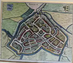 Willem Jansz. Blaeu - Stadsplattegrond Sneek kopen? Bied vanaf 125!