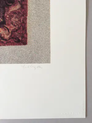 JCJ VANDERHEYDEN - zeefdruk ‘Checkerboard’ - artist proof kopen? Bied vanaf 325!