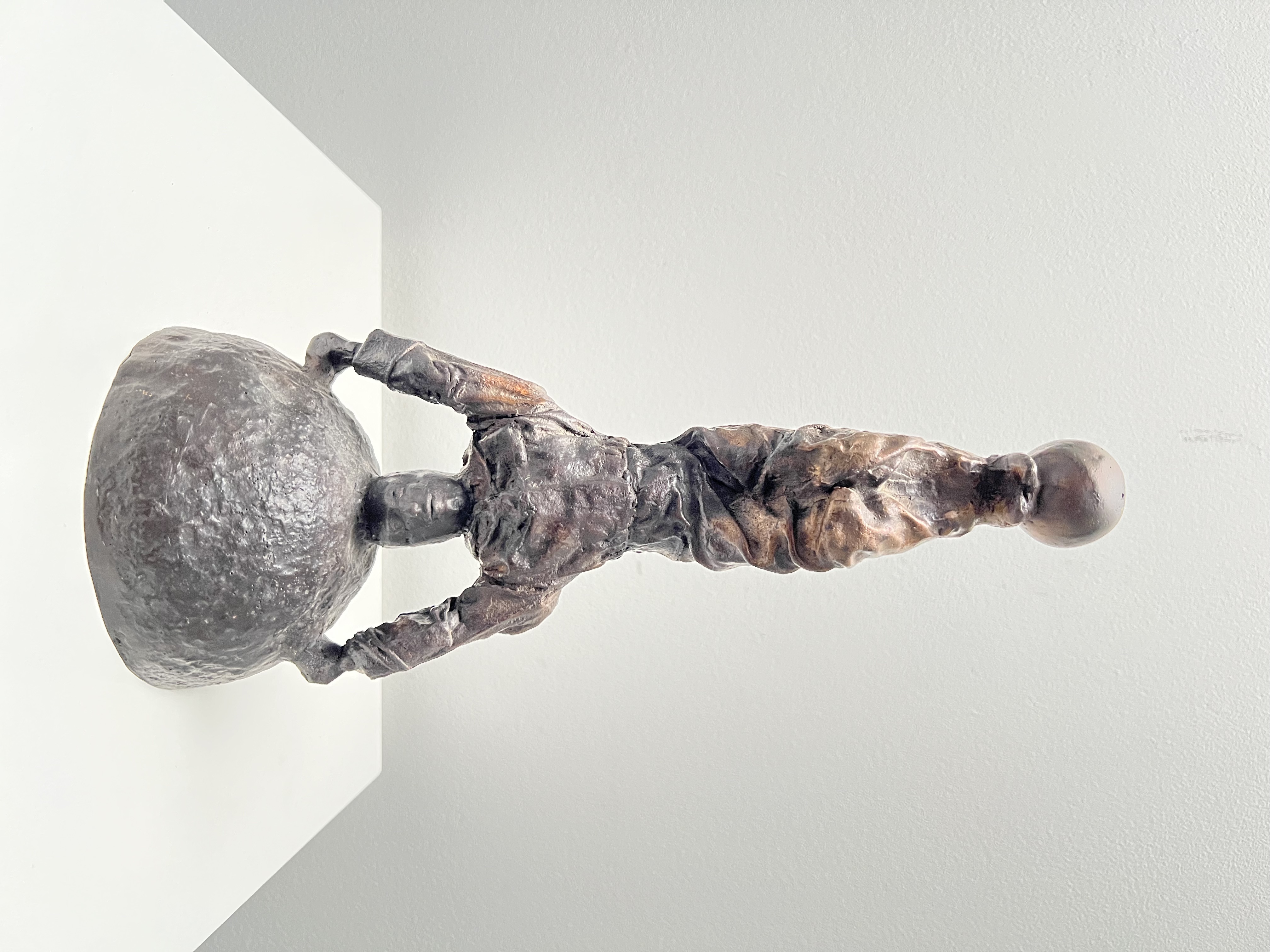 Nicolas Dings - Bronzen sculptuur | Volle maan | 1991 kopen? Bied vanaf 500!