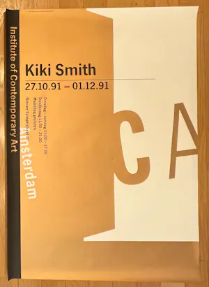 Kiki Smith - Affiche Intitute of contemporary art, Amsterdam, 1991 kopen? Bied vanaf 60!