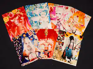 Inge Prader - Serie van 7 erotische foto's verkocht voor € 91!