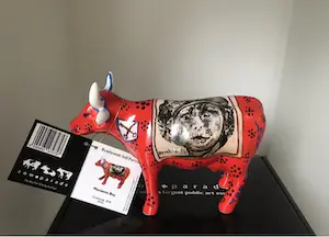 Marianne Bey - Cowparade / Selfportrait Rembrandt kopen? Bied vanaf 1!