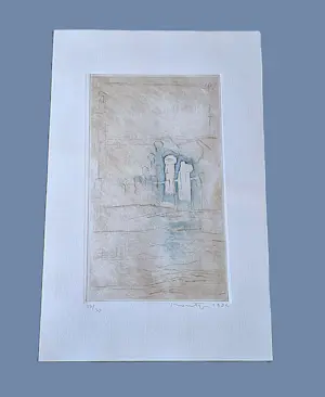 Jan Montyn - in 1982 gemaakte Ets & Aquatint - ZT- kleine oplage (30) - potloodgesigneerd kopen? Bied vanaf 63!