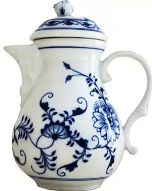 Meissen porzellan - "THUN Klösterle Form MEISSEN" Zwiebelmuster Kaffeekanne kopen? Bied vanaf 30!