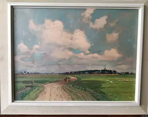 Johannes Elsinga - Landschap kopen? Bied vanaf 400!