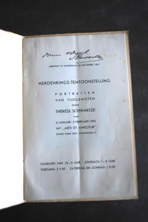 Therese Schwartze - 2011 & tentoonstellingsgids Arti 1952 & Lizzy Ansingh 2005 kopen? Bied vanaf 60!