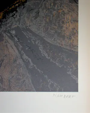 Jean Piaubert - Discipline de Bonheur - 1964 - Originele zeefdruk, handgesigneerd en genummerd. kopen? Bied vanaf 80!